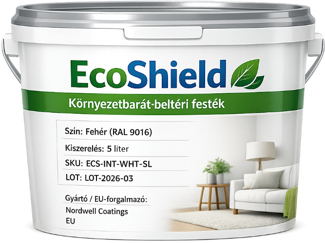 EcoShield Paint – Környezetbarát beltéri festék